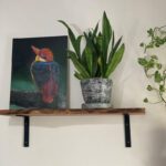 شلف چوبی دیواری