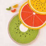 زیر بشقابی طرح میوه